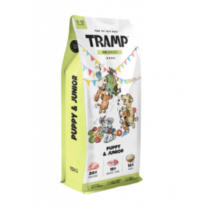 Tramp Roc Series Puppy&Junior 15kg, 3kg