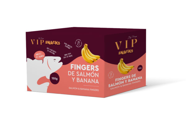 Vip Finger VIP Fingers Salmón & Banana - Tramp Pet Food